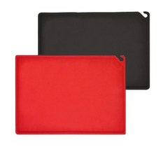 CB Japan CUTOC TPU 防霉抗菌砧板 - 防刀痕 廚房用品, 正常版2入組(黑+紅), 1個