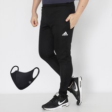 adidas 愛迪達 Entrada 22運動長褲 HC0332+口罩