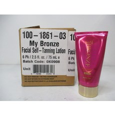 태닝 로션 크림 Supre Tan 2.5 온스(1온스=약30g) . My Bronze Professional Sunless Tanner for Face Lot of 6, 75ml