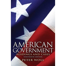 (英文圖書)American Government: Readings and Cases 平裝版, Pearson, 英文