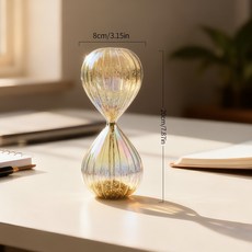 創意炫彩亮片玻璃沙漏計時器現代風時尚家居擺件書桌電視櫃裝飾品, sl2086 炫彩亮片沙漏:sl2086 炫彩亮片沙漏