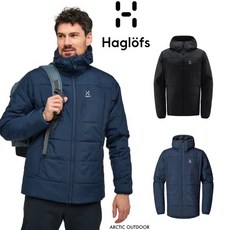 Haglofs 男款 Mimic Silver化纖連帽外套 #HL605386