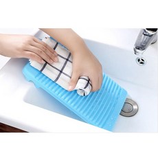화장실 세면대 양말 속옷 애벌 손빨래 빨래판 소형, 1개
