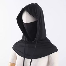 【無品牌】-圍脖護頸全頭套帽子一體冰絲男防紫外線面罩騎行防曬臉罩, 1個, 均碼
