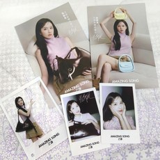 臺灣出貨-【正版官週】陳都靈Amazing Song乙頌週邊小卡明信片透卡, 1個, 【正品】嘟嘟乙頌明信片隨機1張,默認官瑕 飛機盒發貨