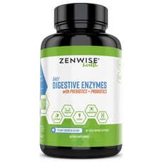 ZENWISE LABS 酵素+益生菌素食膠囊, 1個, 60顆