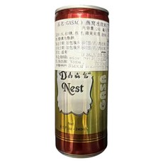 GASACO 燕窩水飲料，清爽氣泡，滋潤養顏，健康美味，隨時補充活力, 1個, 240ml