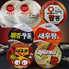 나혼자산다 햇반 컵라면 7종 세트, 1개