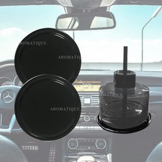 차량용 논슬립 패드(원형)-8cm 미끄럼방지 디퓨저 거치대 젤 블랙 자동차, 논슬립 패드, 1개