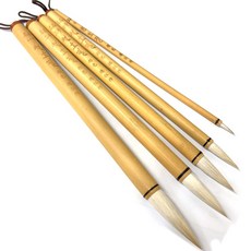 덕인명품 채색필 4호~12호 사이즈선택, 2호(10mmX40mm), 1개