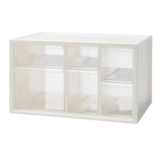 이세토ISETO 약 케이스 화이트 폭 28.0안길이 20.0높이 16.0 cm 일본제 약 상자, 1개