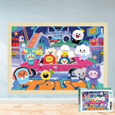 모두의취미 트루즈 그래피티 500피스 캐릭터 직소퍼즐, 1개, 액자세트(우드미송)