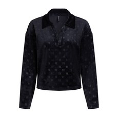 칼 라거펠트 모노그램 벨루어 탑