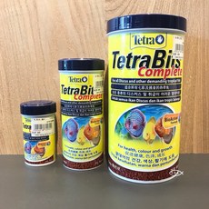 Tetra 德彩 Bits Complete 七彩熱帶魚顆粒飼料, 1個, 300ml增量版