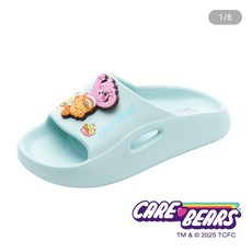 Care Bears 授權 兒童 舒適 涼鞋 藍色 台灣製造