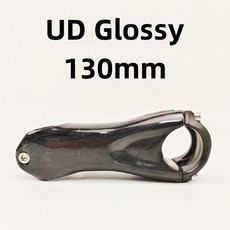 전체 카본 자전거 줄기 MTB도로 자전거 초경량 탄소 줄기 -10도 31.8x8090100110120mm 액세서리, [22] UD Glossy 130mm