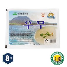 저칼로리 탱글한 식감의 우뭇가사리 우무채, 8개, 350g