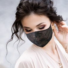 고급 여름 망사 에티켓 자수 패션 쿨 마스크 매쉬마스크