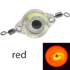 낚시를위한 낚싯대 알람 수중 낚시 전자 LED 물린 장비 물고기 소리 잉어 센서 도구, Red 1PCS