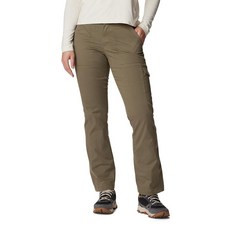 Columbia 여성용 Calico Basin 면 바지 스톤 그린