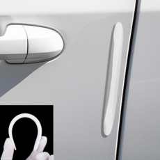 평화자동차 문콕방지 도어가드 흔적없는 실리콘, 4개, 화이트