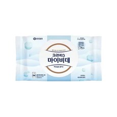 마이비데 퓨어 캡형 50매x12팩 크리넥스 비데물티슈 화장실물티슈, 50매, 12박스