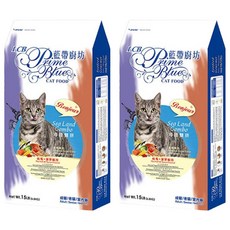 LCB 藍帶廚坊 成貓/老貓/室內貓糧 化毛+潔牙配方, 化毛 + 潔牙配方, 6.8kg, 2袋