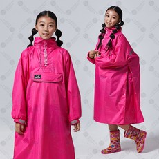 東伸 旅行者兒童半開式背包雨衣