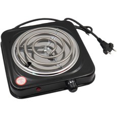 전기곤로 소형 핫플레이트 미니 상품 전기 1구 스토브 화로, 블랙
