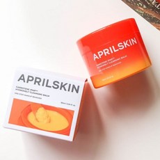 APRIL SKIN 一步卸妝 90ml, 1個, 胡蘿蔔IPMP深層潔淨卸妝霜--現