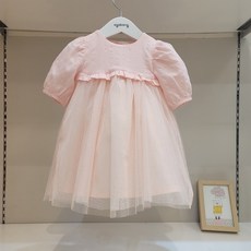 [아가방} 강남점* 70% /특별한날 러블리 원피스/이중쉬폰으로 풍성한 스커트/가디건과 찰떡/아가방 원피스