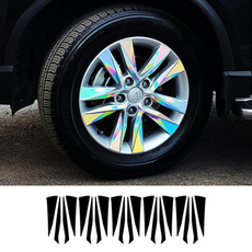 아이리온 렉스턴 스포츠칸 호환 18인치 홀로그램 휠마스크, 렉스칸 전용_18인치유광화이트+여유분, 1세트