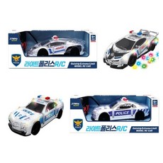 엘이디 라이트 RC카 알씨카 작동완구 경찰차 dew+455TN