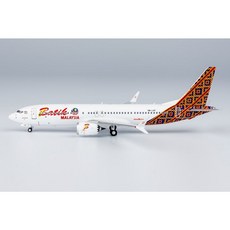 NG Model 馬來西亞 Batik Air B737 MAX 8 9M-LRF 1:400 比例模型, 1個