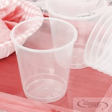 모나카러버 플라스틱 종이컵 투명 10개 일회용음료컵