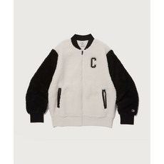 챔피온 CHAMPION C로고 폴라 플리스 봄버 자켓 재킷 Cream CKJA3F312CR 289429