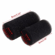 연못 필터 블랙 탱크 드랍쉬핑 스폰지 커버 입구 보호기 수족관 물고기 MAY29, Black, S, 1개