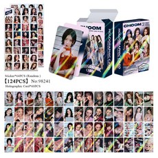 베이비몬스터 핫소스 싸이코 드립 춤X 총124pcs 홀로그램 포카 60장 스티커 64장 다꾸 선물 소장용, 124개, CHOOM(춤)X