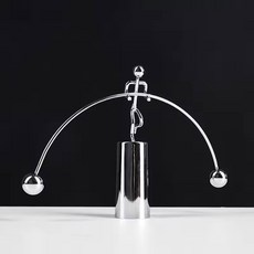 진자모빌 진급선물 집들이선물 새로운 진자 학생 뉴턴 졸업 선물 물리학 상수, Large Single Foot