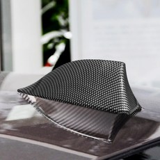 普特汽車精品 碳纖維鯊魚鰭改裝天線 汽車天線 車頂天線 鯊魚天線 車用天線 汽車改裝, 1個, 碳纖維