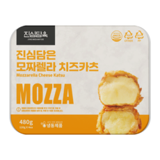 진심담육 수제 모짜렐라 치즈돈까스, 120g, 8개