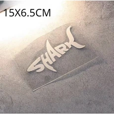 [호환] 자동차 스티커 상어 방수 반사 장식 바디 차폐 흠집 전기 오토바이 수정, 02 B