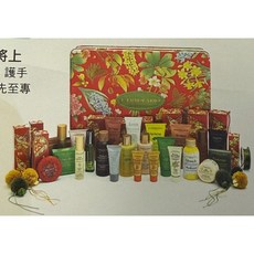 蕾莉歐人氣商品超Q版耶誕倒數禮盒 (內含迷你沐浴乳、潤膚霜、香水、護手霜、臉部保養) 百貨公司專櫃貨 限量上市, 1個