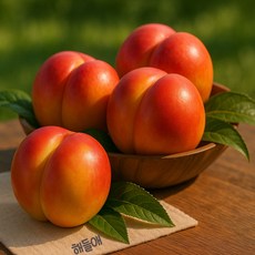 [해들애] 신선복숭아 고당도 복숭아 과즙가득 프리미엄 복숭아 한정 과일 산지직송, 1박스, 중소과 2kg