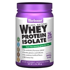 Bluebonnet 分離乳清蛋白粉 原味, 496g, 1罐