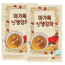국산 마가목 생강차 국내산 전통차, 2개, 50개입, 17g