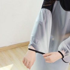 식당 작업용 산업 주방토시 미술 안전 방수팔토시, 화이트