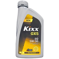 KIXX 킥스 GX5 SQ 5w 30 합성엔진오일 1L / GS칼텍스, 5W-30, 1개