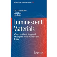 (영문도서) Luminescent Materials: A Quantum Chemical Approach for Computer-Aided Discovery and Design Hardcover, Springer, English, 9783030949839