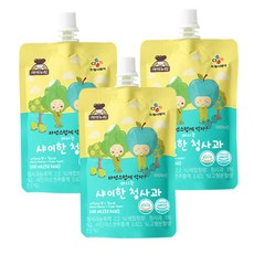 아이누리 마시는 샤이한 청사과 주스, 3개, 100ml